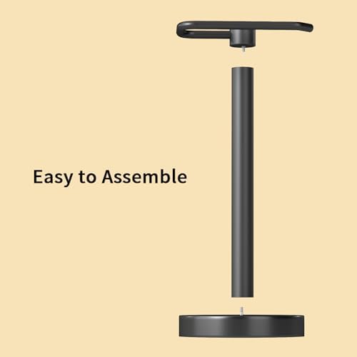 YUMORE Hand Towel Holder Stand Countertop, Pro Max Matte Black