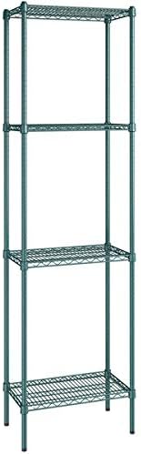 14" x 24" NSF Green Epoxy 4-Shelf Kit by Zedfire
