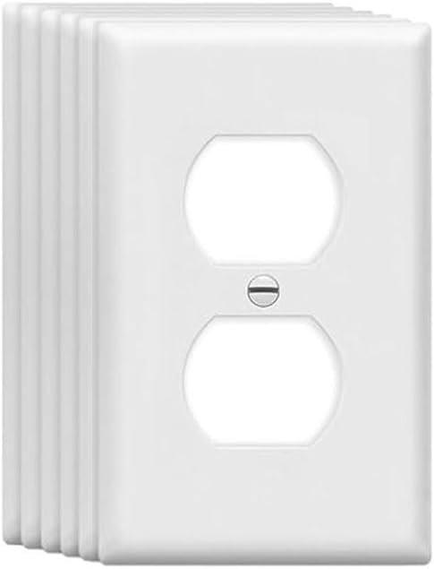 Duplex Wall Plates 1-Gang Switch Outlet Electrical Cover Plate Unbreakable by Unknown