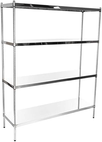 18" x 60" NSF Stainless Steel 4-Shelf Kit by Zedfire