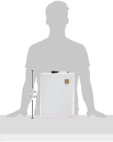 U Brands Contempo Magnetic Dry Erase Board White Board, Includes Magnet and - Image 3
