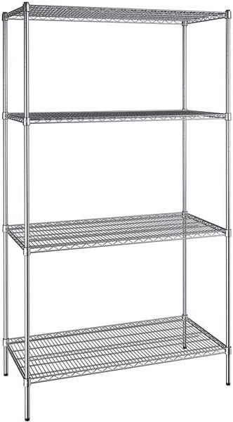 24" x 48" NSF Chrome 4-Shelf Kit by Zedfire