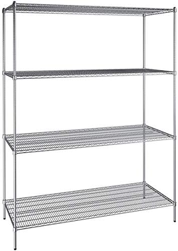 30" x 72" NSF Chrome 4-Shelf Kit by Zedfire