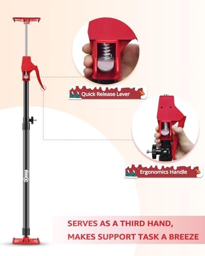 XINQIAO Cabinet Jacks for Installing Cabinets, Light Duty Third Hand