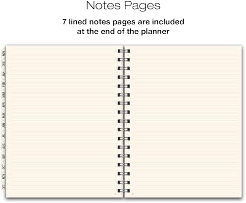 ESSENTIAL 2026 Monthly & Weekly Planner with Tabs, 8.5"x11": 14 Months