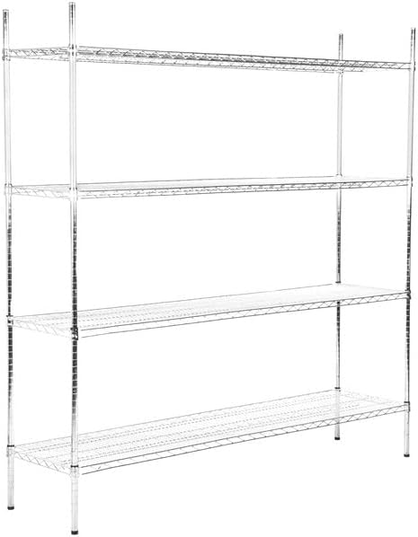 18" x 72" NSF Chrome 4-Shelf Kit by Zedfire