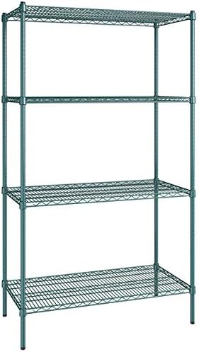 21" x 42" NSF Green Epoxy 4-Shelf Kit by Zedfire