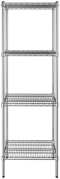 21" x 24" NSF Chrome 4-Shelf Kit - Image 2