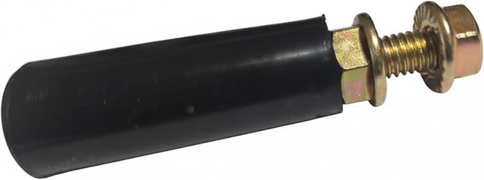 Revolving Handle M6 * P 1.0mm, L- 2.4" Knob Grip+ Added Double Nut, Metric by DONGYANGINDUSTRY