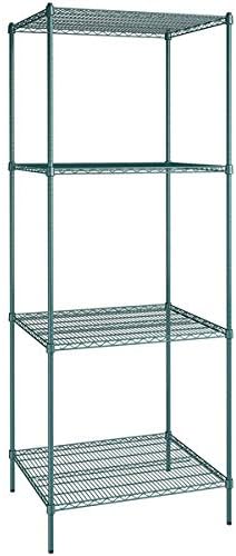30" x 36" NSF Green Epoxy 4-Shelf Kit by Zedfire