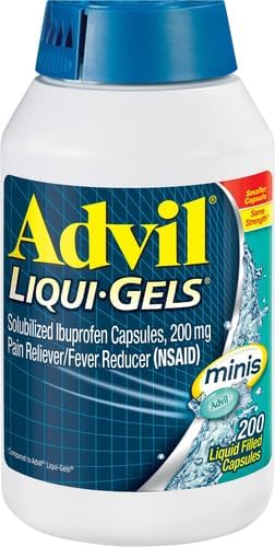 Advil Liqui-Gels minis Pain Reliever and Fever Reducer, Pain Medicine - Image 4