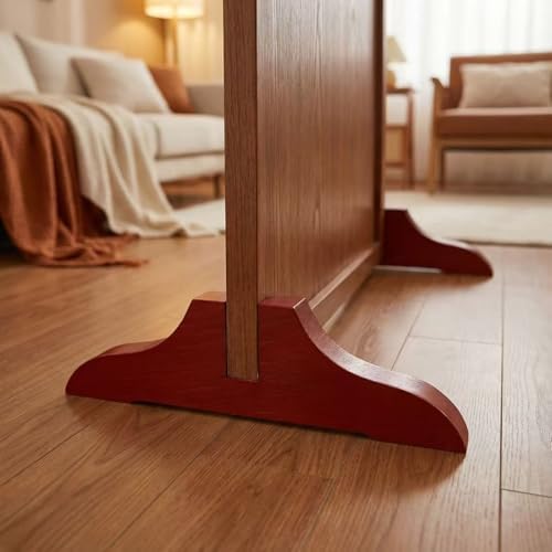 4pcs Folding Room Divider Stand,Wooden Room Divider Stand with