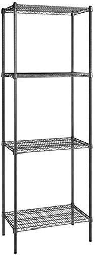 18" x 30" NSF Black Epoxy 4-Shelf Kit by Zedfire