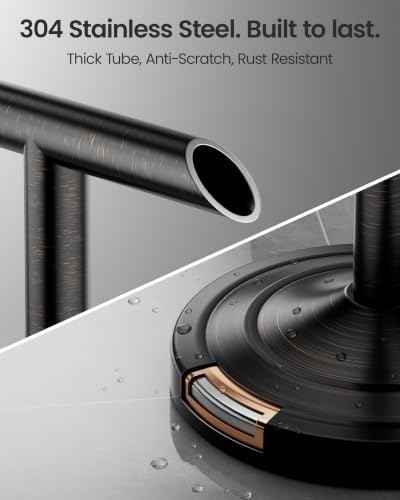 Freestanding Towel Holder Countertop 16inch Oil Rubbed Bronze