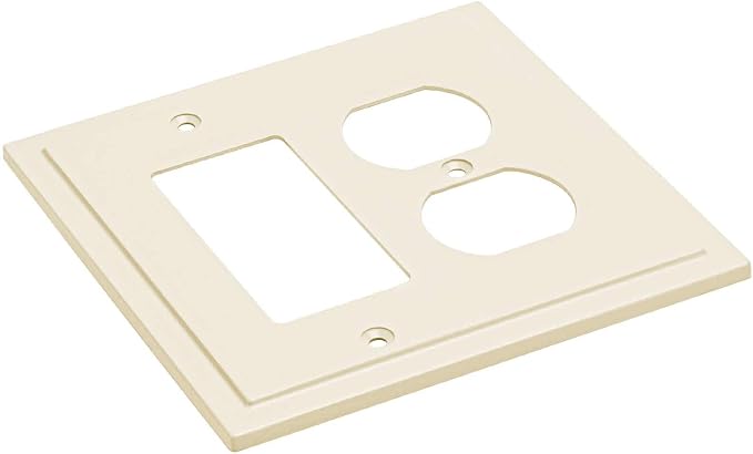 Henne Bery Modern Edge Decorative Wall Plate Switch Plate Outlet Cover - Image 2