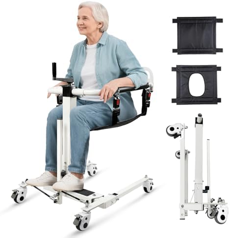 Drexo Patient Lift Transfer Chair, 5 in 1 Patient Lift Chair with