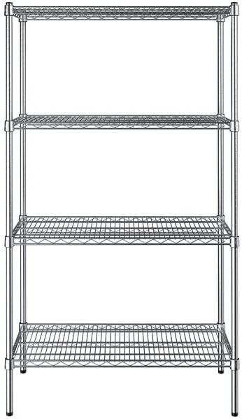 18" x 36" NSF Chrome 4-Shelf Kit - Image 2