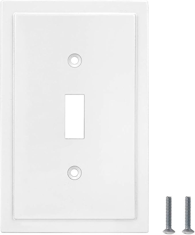 Henne Bery Modern Edge Decorative Wall Plate Switch Plate Outlet Cover - Image 6
