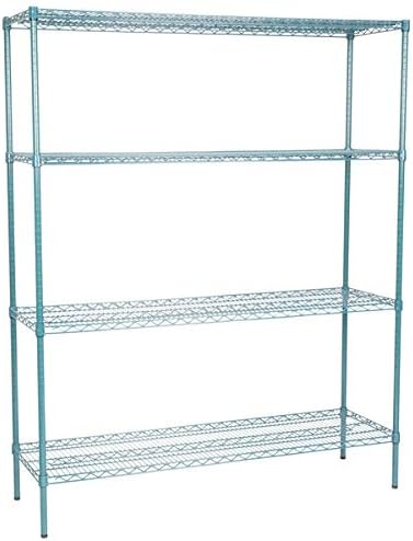 18" x 60" NSF Green Epoxy 4-Shelf Kit by Zedfire