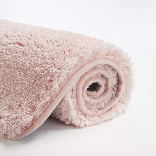 Suchtale Large Soft Bath Mat - Extra Absorbent Shaggy Microfiber Mat