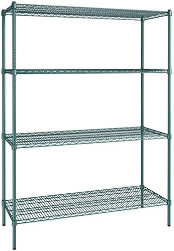 21" x 54" NSF Green Epoxy 4-Shelf Kit by Zedfire