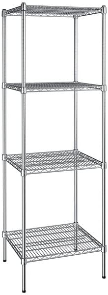 21" x 24" NSF Chrome 4-Shelf Kit by Zedfire