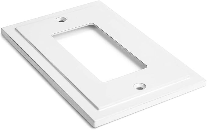 Henne Bery Modern Edge Decorative Wall Plate Switch Plate Outlet Cover - Image 5