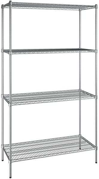21" x 48" NSF Chrome 4-Shelf Kit by Zedfire