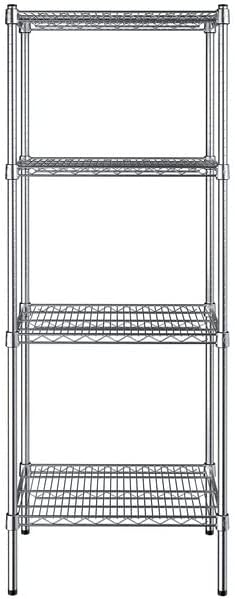 18" x 24" NSF Chrome 4-Shelf Kit - Image 2