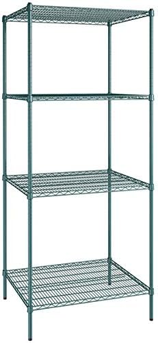 30" x 36" NSF Green Epoxy 4-Shelf Kit by Zedfire