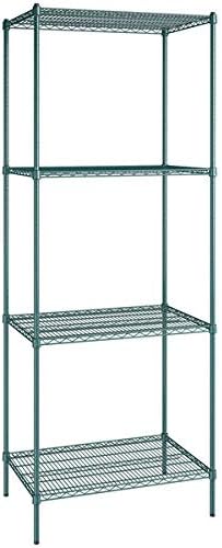 24" x 36" NSF Green Epoxy 4-Shelf Kit by Zedfire