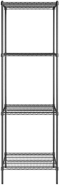 24" x 30" NSF Black Epoxy 4-Shelf Kit - Image 2
