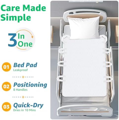 Incontinence Bed Pads Washable for Adults: Positioning Transfer Bed