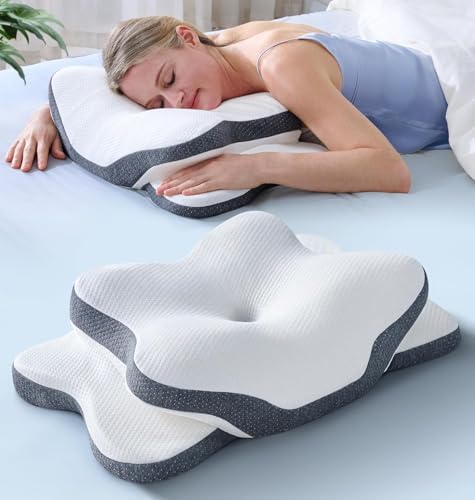 5X Pain Relief Cervical Neck Pillow for Neck Support, Ergonomic