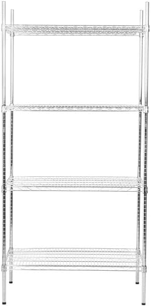 24" x 36" NSF Stainless Steel 4-Shelf Kit - Image 2