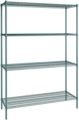 21" x 60" NSF Green Epoxy 4-Shelf Kit by Zedfire
