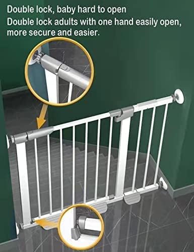 Extra Long Baby Gate with Door, Large Dog Gate Indoor, Extra Wide Baby Gates - Image 4