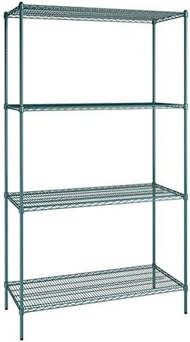 24" x 54" NSF Green Epoxy 4-Shelf Kit by Zedfire