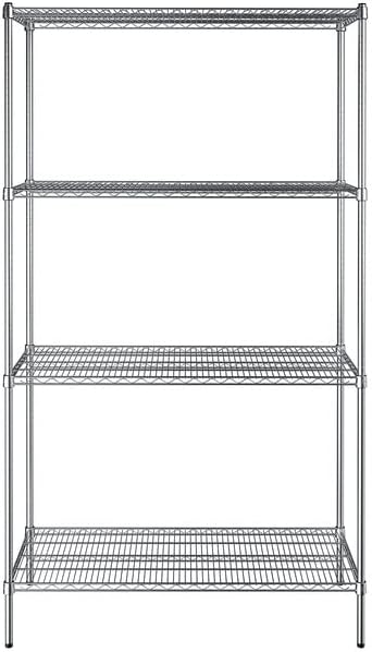 21" x 48" NSF Chrome 4-Shelf Kit - Image 2