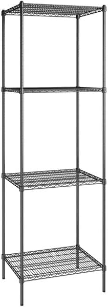 24" x 30" NSF Black Epoxy 4-Shelf Kit by Zedfire