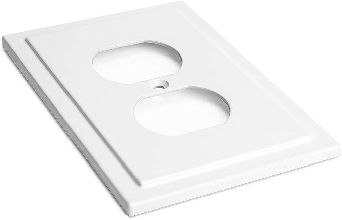 Henne Bery Modern Edge Decorative Wall Plate Switch Plate Outlet Cover - Image 4