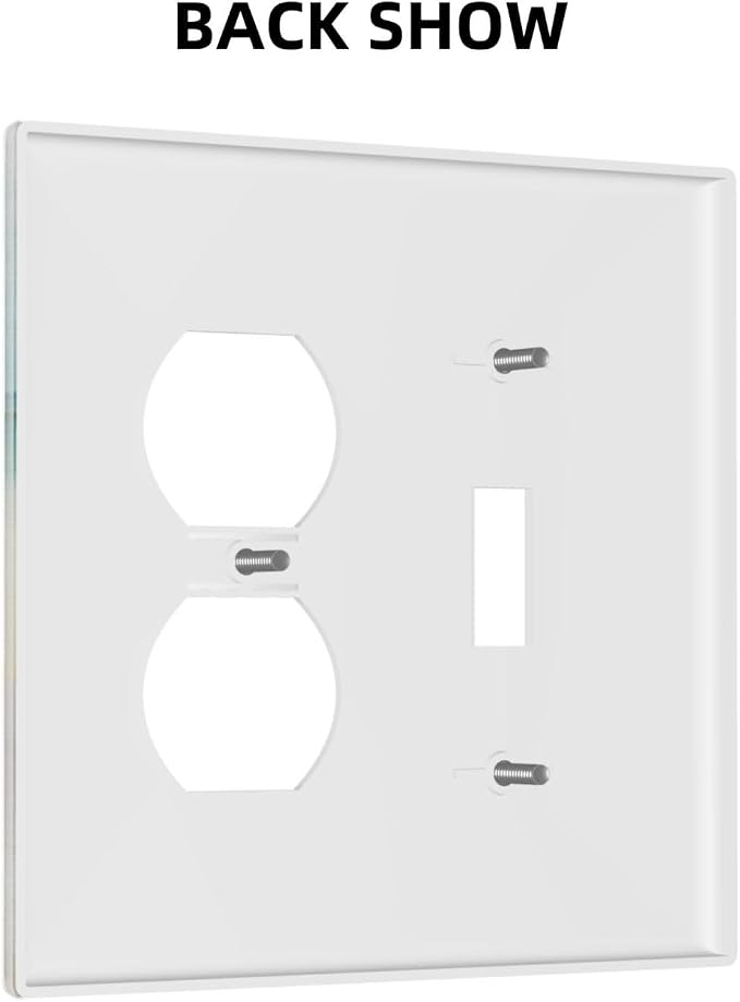 Decorative Light Switch Cover Plate Beach Chair Seascape Blue Ocean Modern - Image 4