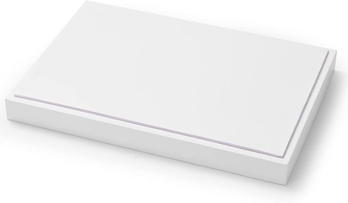 Oirlv Premium White Leather Stackable Jewelry Tray 12 Grid Jewelry Drawer - Image 8