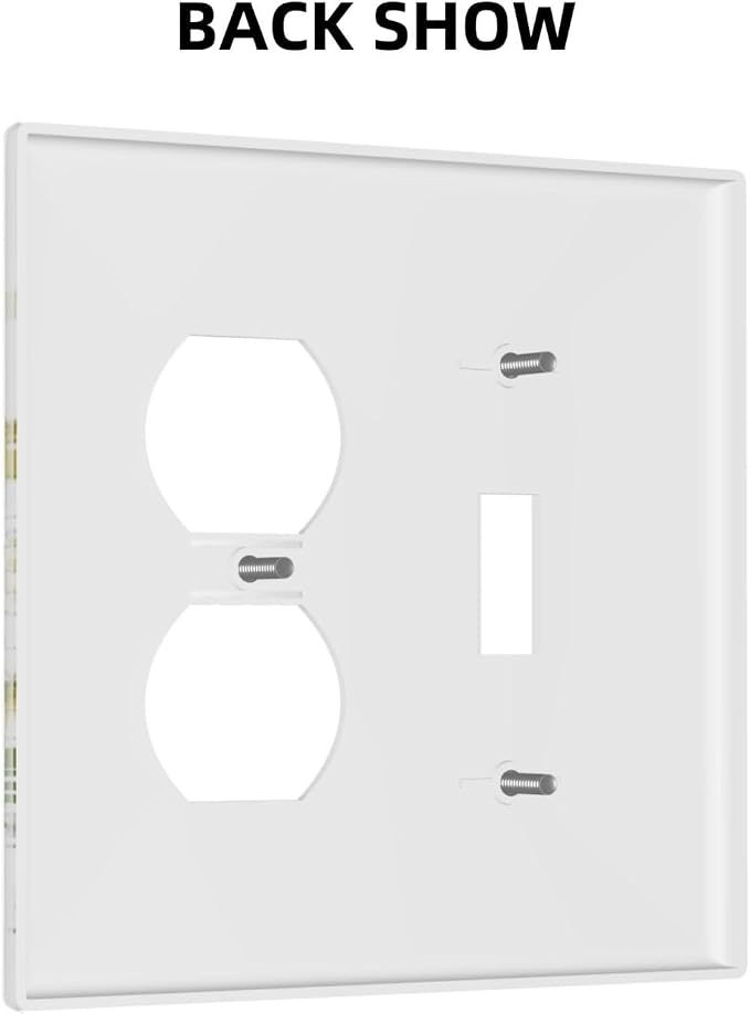 Wild Flower Dragonfly 2 Gang Toggle Outlet Light Switch Cover Plates Decorative - Image 4