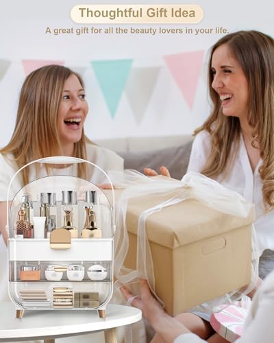 Anylady Makeup Organizer Countertop, Skincare Holder Bathroom Counter