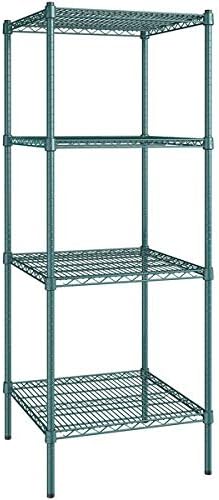 24" x 24" NSF Green Epoxy 4-Shelf Kit by Zedfire