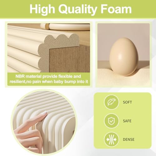 Baby Proofing Wall Corner Protector,Edge Guard Corner Protector,6.56ft