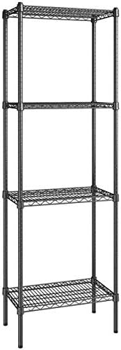 14" x 24" NSF Black Epoxy 4-Shelf Kit by Zedfire