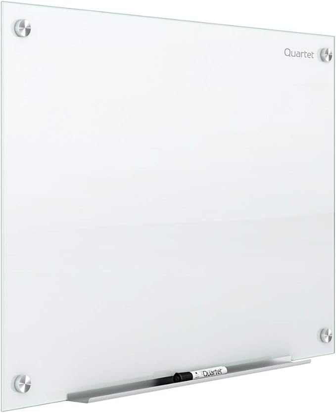 Quartet Glass Whiteboard, Non-Magnetic Dry Erase White Board, Includes - Image 2