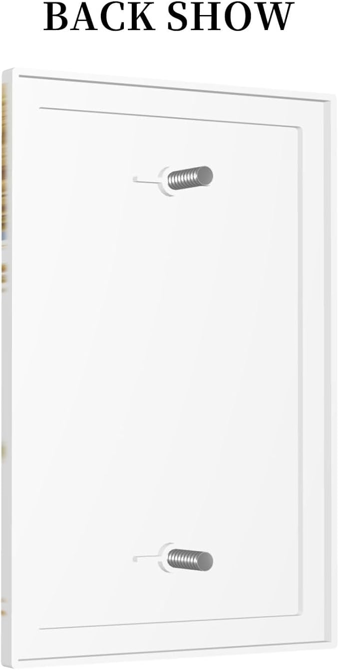 Vintage Wildflower Blue Gold Country Fall Wheat Floral Light Switch Cover Plate - Image 4